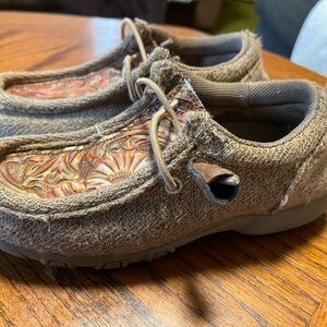 Roper Casual Shoe Girls Chillin Wicking Tan 09-018-1791-2999 TA